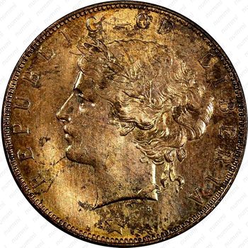 1 цент 1896-1906 [Либерия] - Аверс