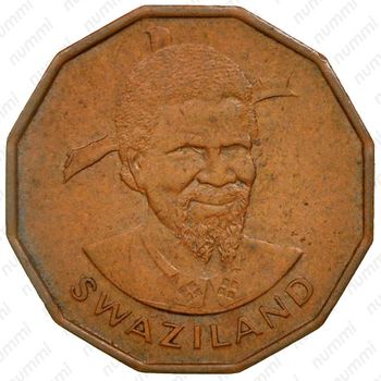 1 цент 1974-1983 [Свазиленд] - Аверс