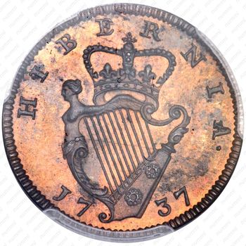 1 фартинг 1737-1738 [Ирландия] - Реверс