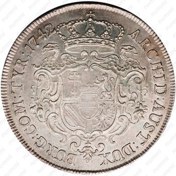 1 талер 1741-1744 [Австрия] - Реверс