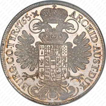 1 талер 1754-1765, Мария Терезия - орел с гербом Австрии в центре [Австрия] - Реверс