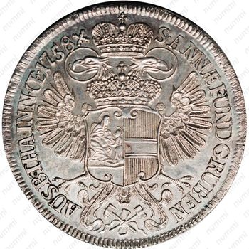 1 талер 1758-1765, Мария Терезия - Святая Анна и герб Австрии на реверсе [Австрия] - Реверс