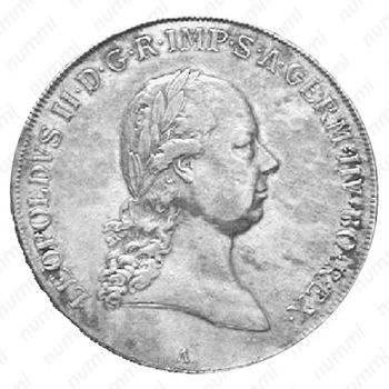 1 талер 1790-1792 [Австрия] - Аверс