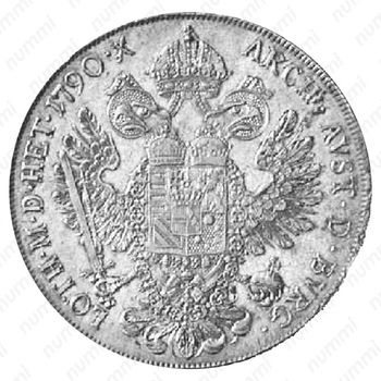 1 талер 1790-1792 [Австрия] - Реверс