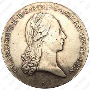 1 талер 1792-1804 [Австрия] - Аверс