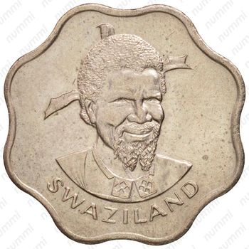 10 центов 1974-1979 [Свазиленд] - Аверс