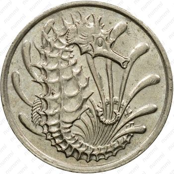 10 центов 1981-1989 [Сингапур] - Аверс
