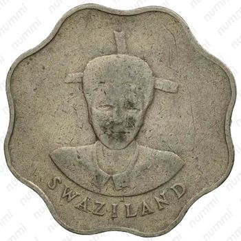 10 центов 1986-1992 [Свазиленд] - Аверс