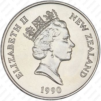 10 центов 1990, 150 лет подписанию Договора Вайтанги [Австралия] - Аверс