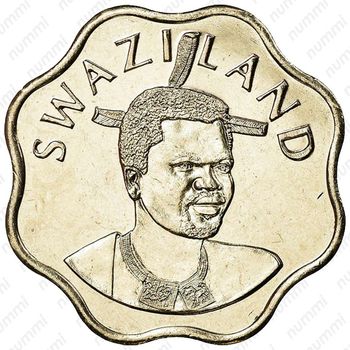 10 центов 1995-2009 [Свазиленд] - Аверс