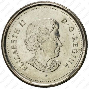 10 центов 2004-2011 [Канада] - Аверс