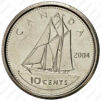 10 центов 2004-2011 [Канада] - Реверс