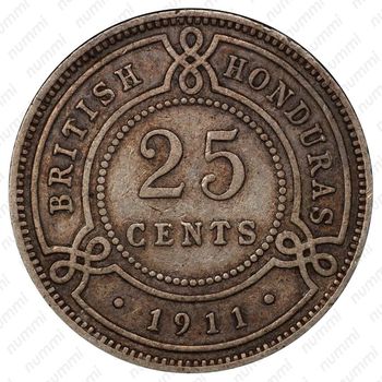 25 центов 1911 [Гондурас] - Реверс