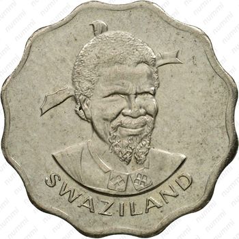 5 центов 1974-1979 [Свазиленд] - Аверс