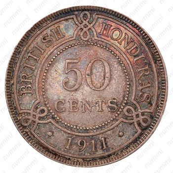 50 центов 1911 [Гондурас] - Реверс
