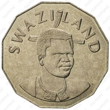 50 центов 1996-2007 [Свазиленд] - Аверс