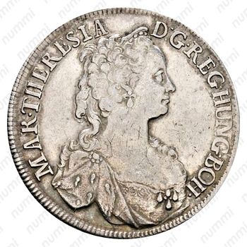 ½ талера 1741-1743 [Австрия] - Аверс