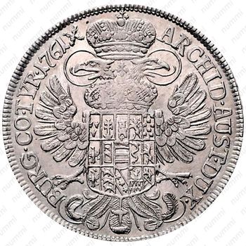 ½ талера 1758-1765, Мария Терезия - герб Австрии в центре [Австрия] - Реверс