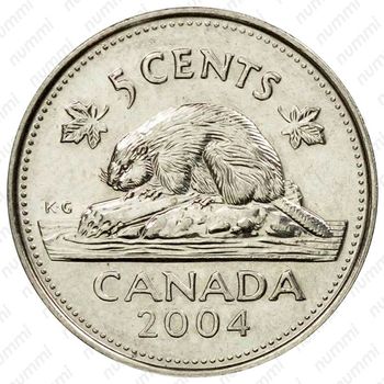 5 центов 2004-2011 [Канада] - Реверс