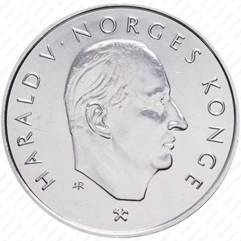 5 крон 1995, 1000 лет чеканке монет Норвегии [Норвегия] - Аверс