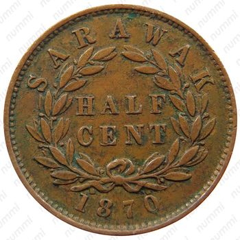 ½ цента 1870-1896 [Малайзия] - Реверс