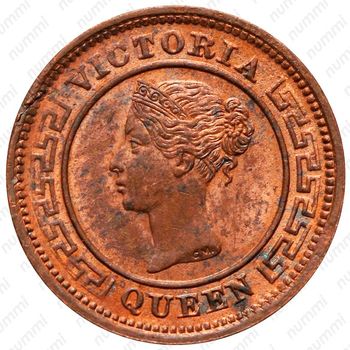 ¼ цента 1870-1901 [Шри-Ланка] - Аверс