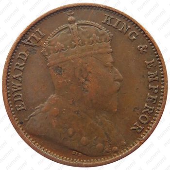 ½ цента 1904-1909 [Шри-Ланка] - Аверс