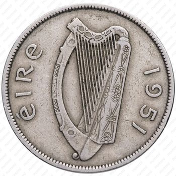 ½ кроны 1951-1967 [Ирландия] - Аверс
