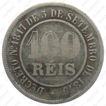 100 рейсов 1886-1889 [Бразилия] - Реверс