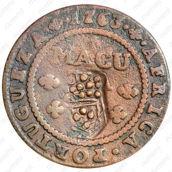 ¼ макуты 1762-1771 [Ангола] - Реверс