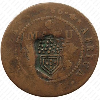 ½ макуты 1783-1786 [Ангола] - Реверс