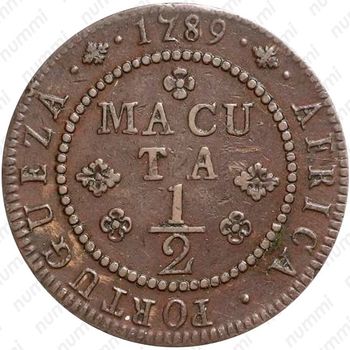 ½ макуты 1789 [Ангола] - Реверс