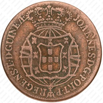 ½ макуты 1814-1819 [Ангола] - Аверс
