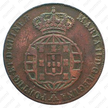 ½ макуты 1848-1853 [Ангола] - Аверс