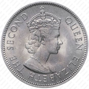 ½ рупии 1954-1974 [Сейшельские Острова] - Аверс