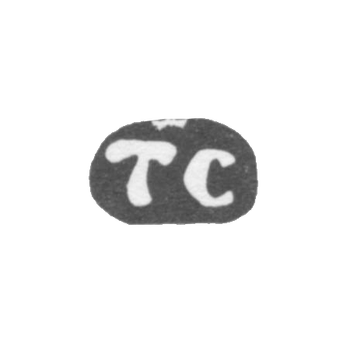 Клеймо мастера Соколов Тимофей Михайлов - дер. Маланьино - инициалы "ТС" - 1898 г., фото 