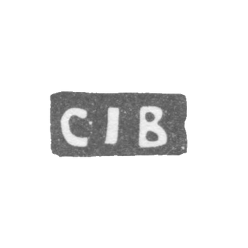 Клеймо мастера Берг Карл Иоганн - Ленинград - инициалы "CIB", фото 