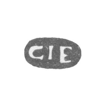 Клеймо мастера Элерс Клас - Ленинград - инициалы "CIE", фото 