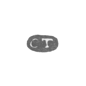 Клеймо мастера Теппонен Кристиан - Ленинград - инициалы "CT", фото 