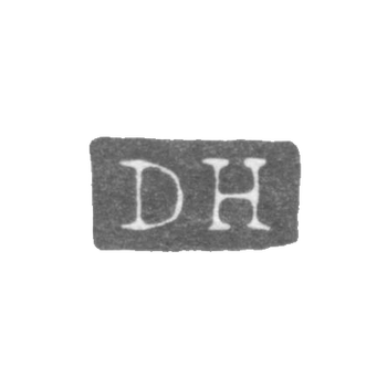 Клеймо мастера Хеккинен Даниэль Эдвард - Ленинград - инициалы "DH", фото 
