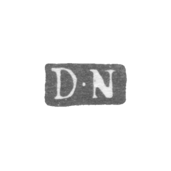Клеймо мастера Неплин Давид - Ленинград - инициалы "D-N", фото 