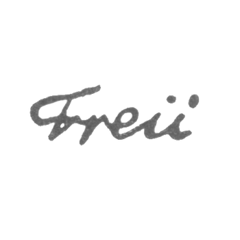 Клеймо мастера Фрей Кристофер - Ленинград - инициалы "Freii", фото 