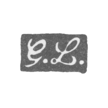 Клеймо мастера Линдгрен Густав - Ленинград - инициалы "G.L.", фото 