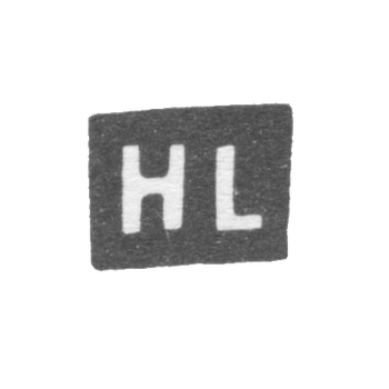 Клеймо мастера Лассас Генрих - Ленинград - инициалы "HL", фото 