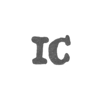 Клеймо мастера Карлсон Андерс Иоганн - Ленинград - инициалы "IC", фото 