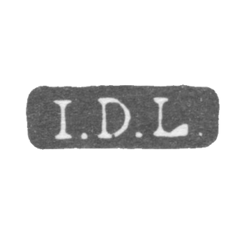 Клеймо мастера Линдквист Иоганн Дидрих - Ленинград - инициалы "I.D.L.", фото 