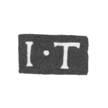 Клеймо мастера Тидеман Иван Дидрих - Ленинград - инициалы "I-T", фото 