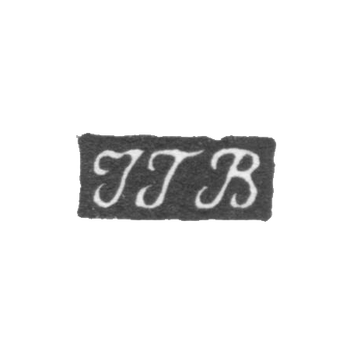 Клеймо мастера Бунцель Иоганн Теодор - Ленинград - инициалы "JTB", фото 