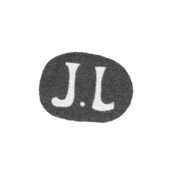Клеймо неизвестного мастера Ленинграда - инициалы "J.L" - 1872-1875 гг., фото 