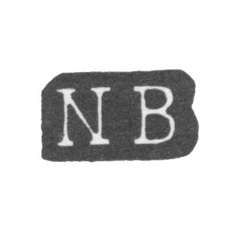Клеймо мастера Бергквист Нильс - Ленинград - инициалы "NB", фото 